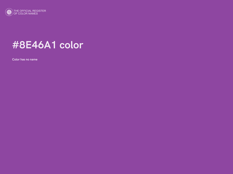 #8E46A1 color image