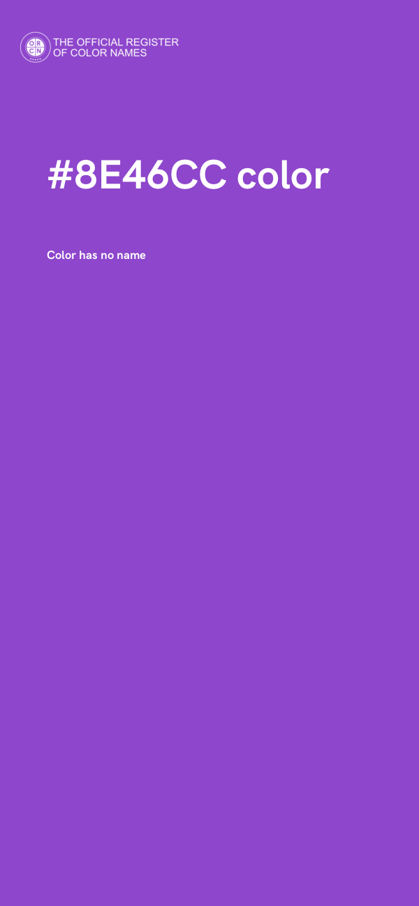 #8E46CC color image