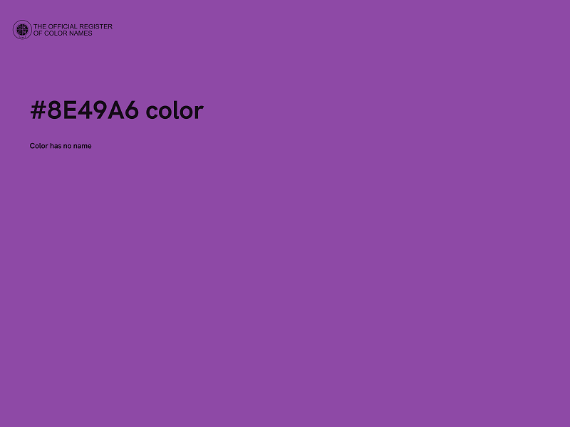 #8E49A6 color image