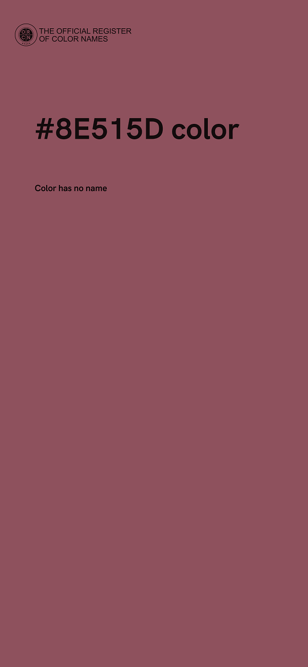 #8E515D color image