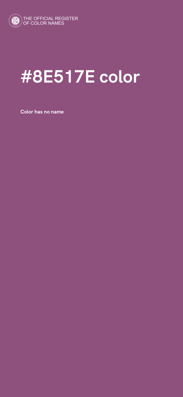 #8E517E color image