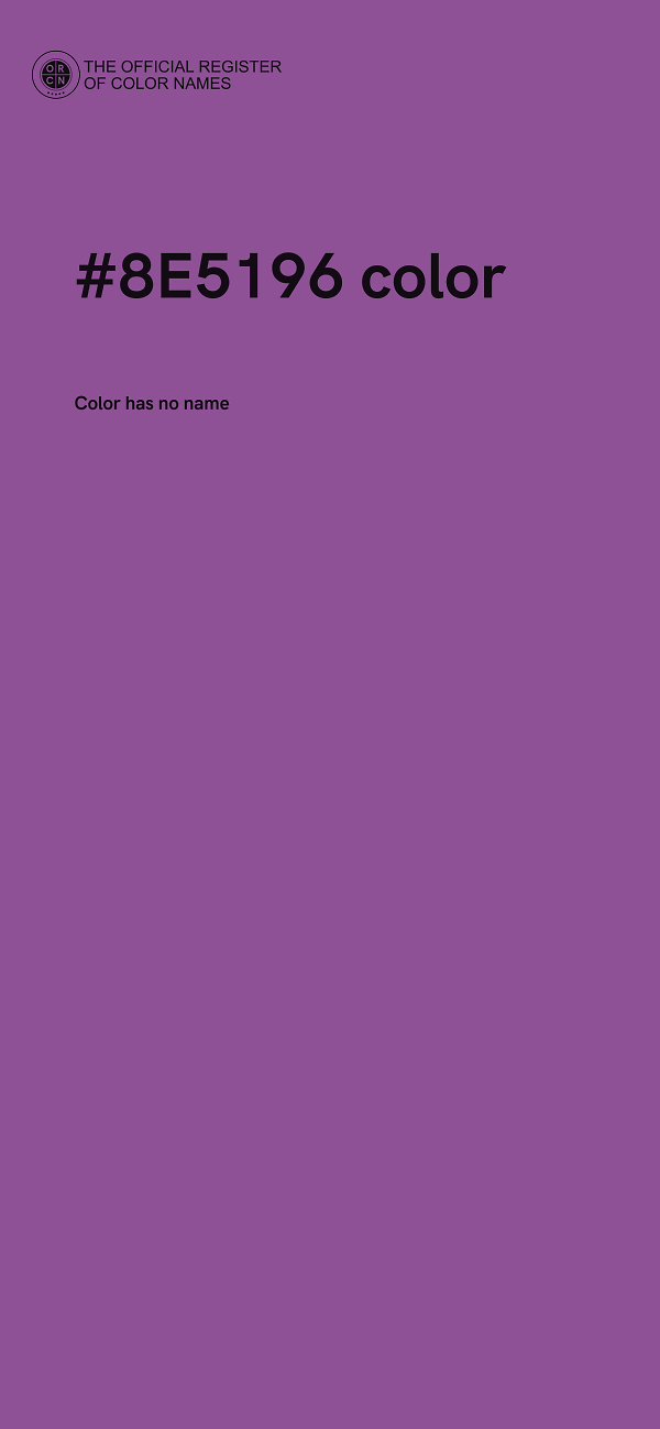 #8E5196 color image
