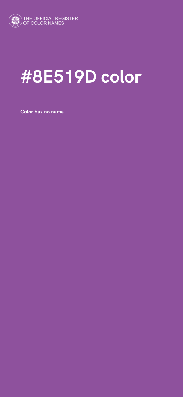 #8E519D color image
