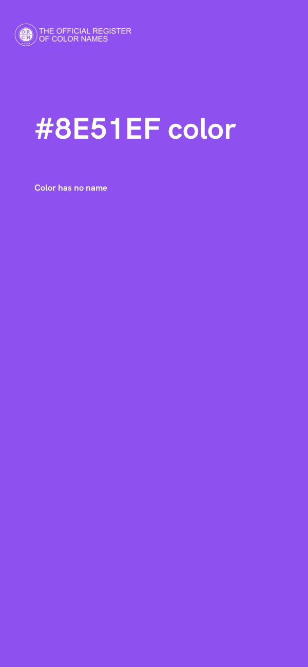 #8E51EF color image