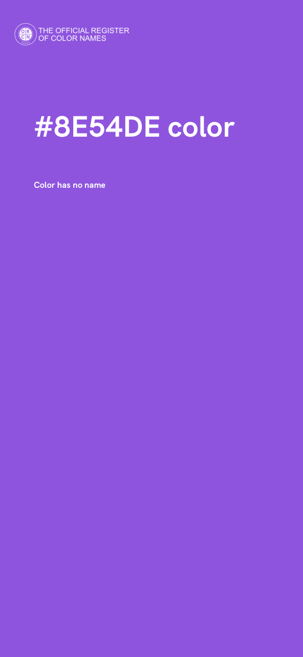 #8E54DE color image