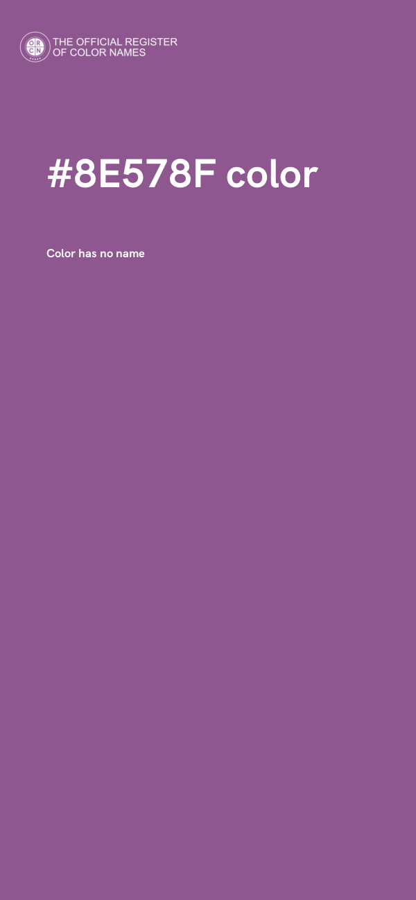 #8E578F color image
