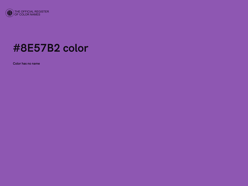 #8E57B2 color image