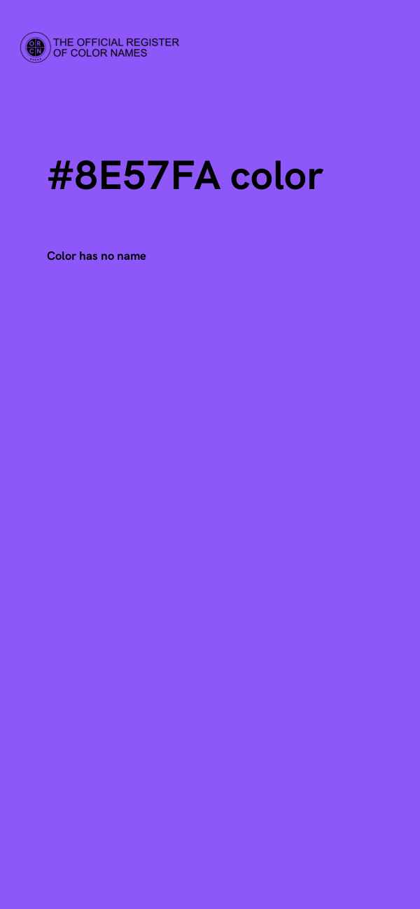 #8E57FA color image
