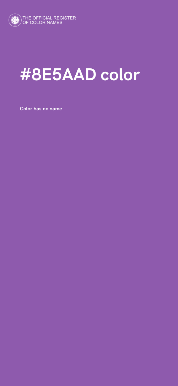 #8E5AAD color image