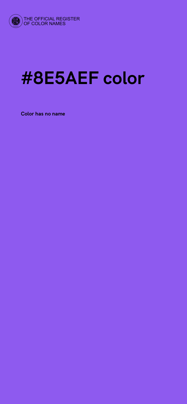 #8E5AEF color image