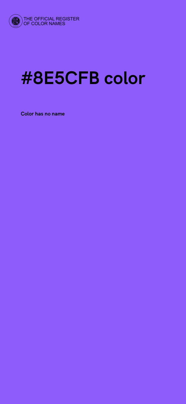 #8E5CFB color image