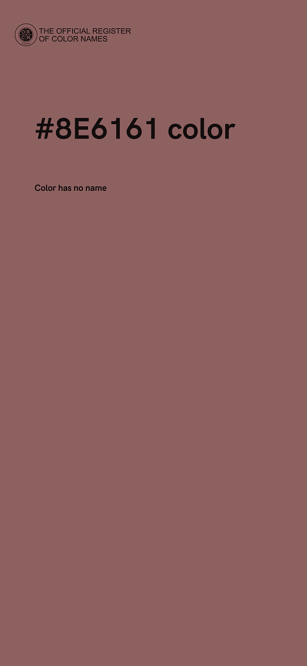 #8E6161 color image