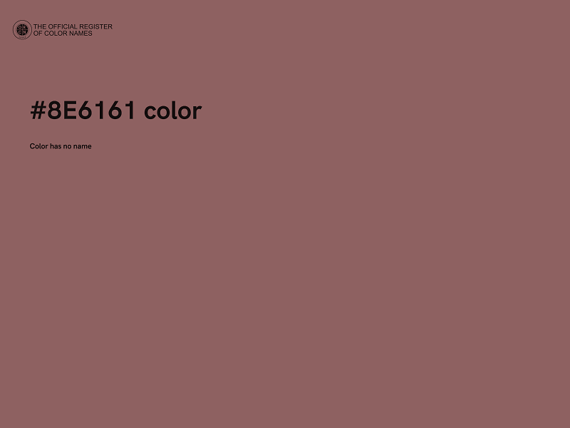 #8E6161 color image