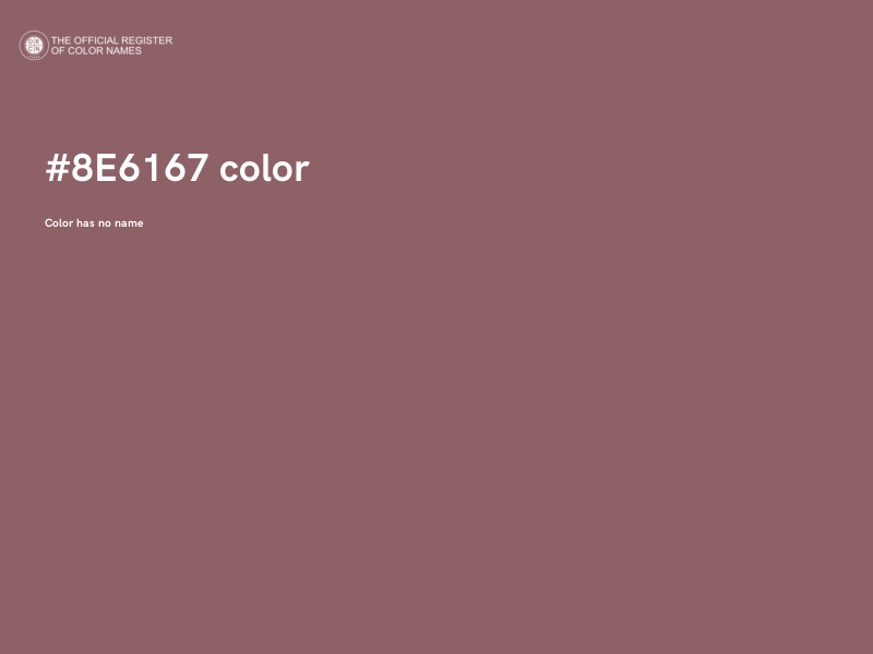 #8E6167 color image