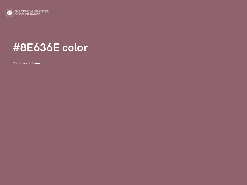 #8E636E color image