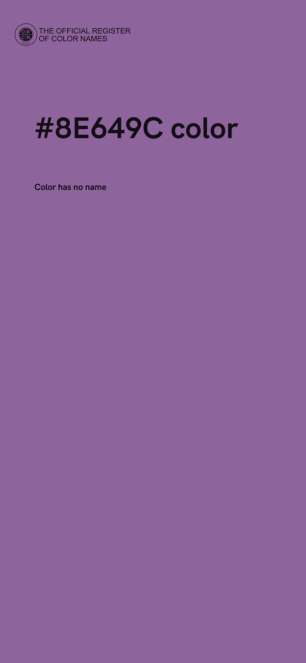 #8E649C color image
