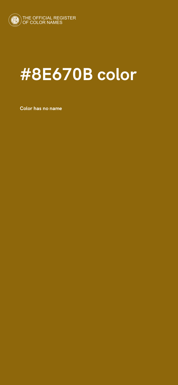 #8E670B color image