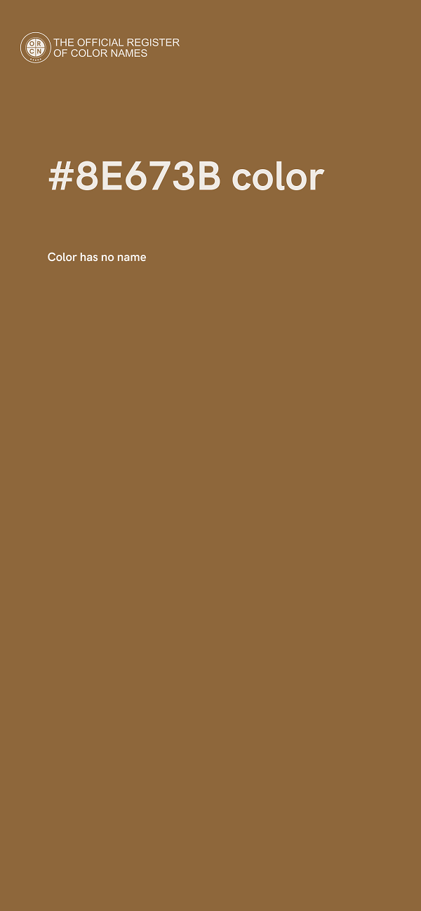 #8E673B color image