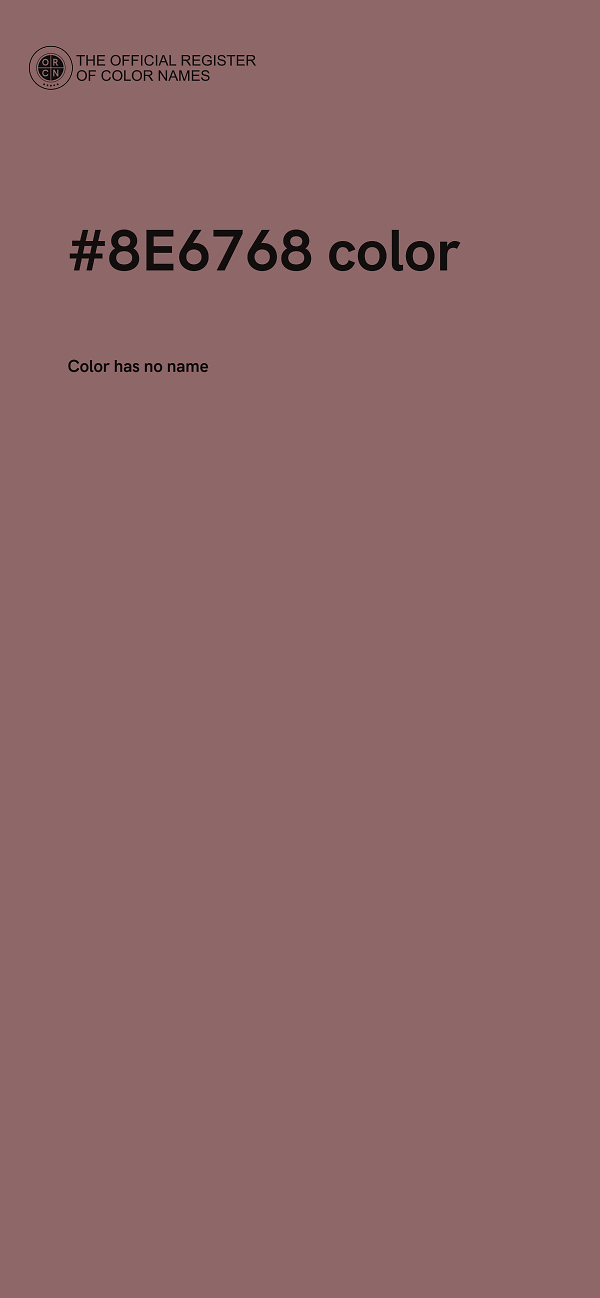 #8E6768 color image