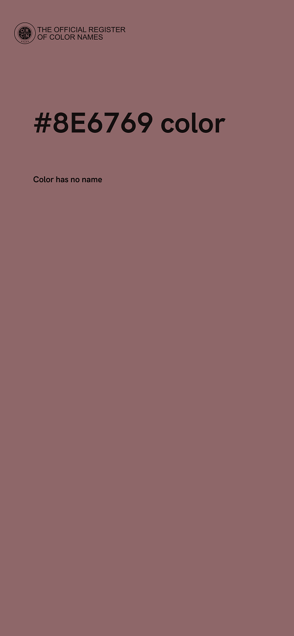 #8E6769 color image