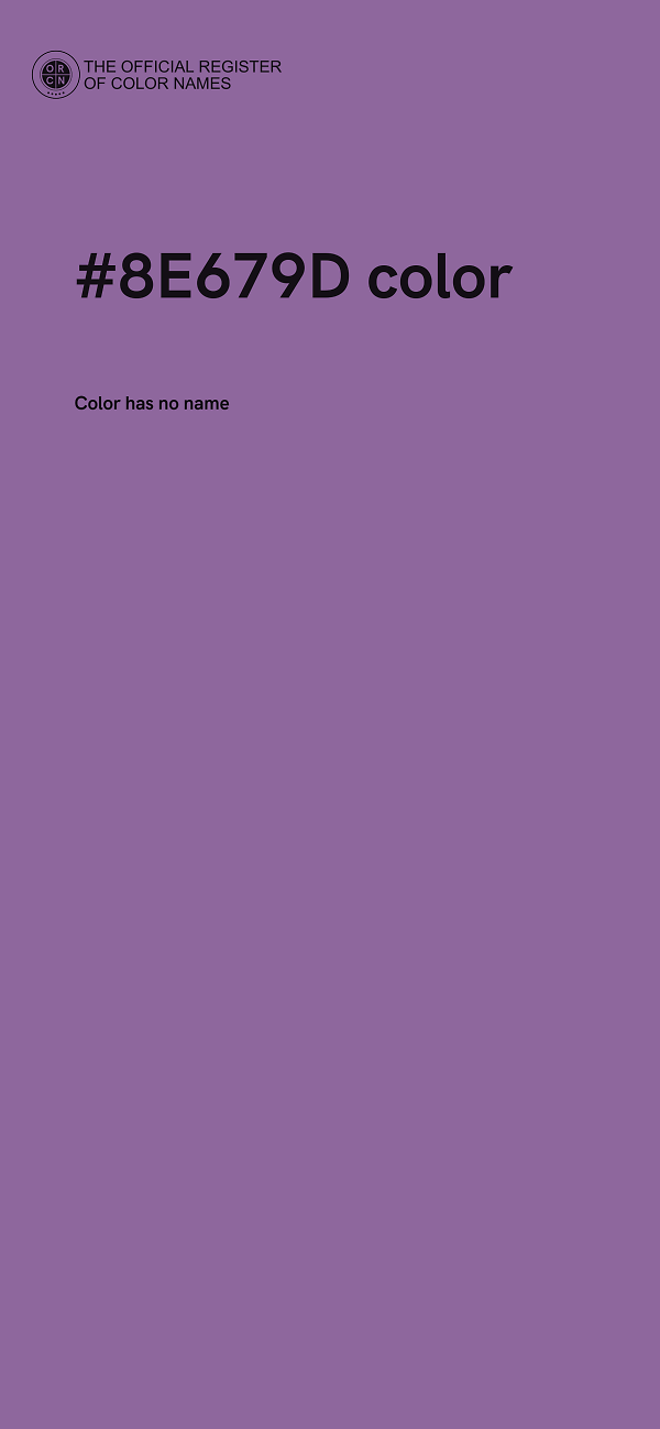 #8E679D color image