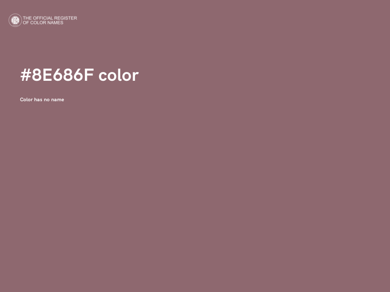 #8E686F color image