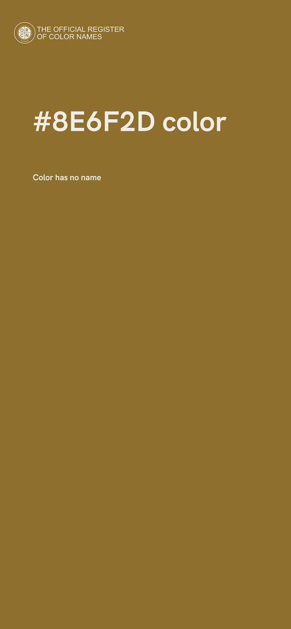 #8E6F2D color image