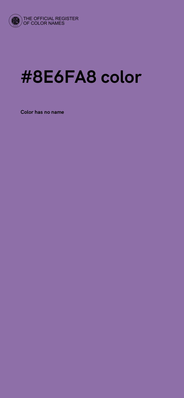 #8E6FA8 color image