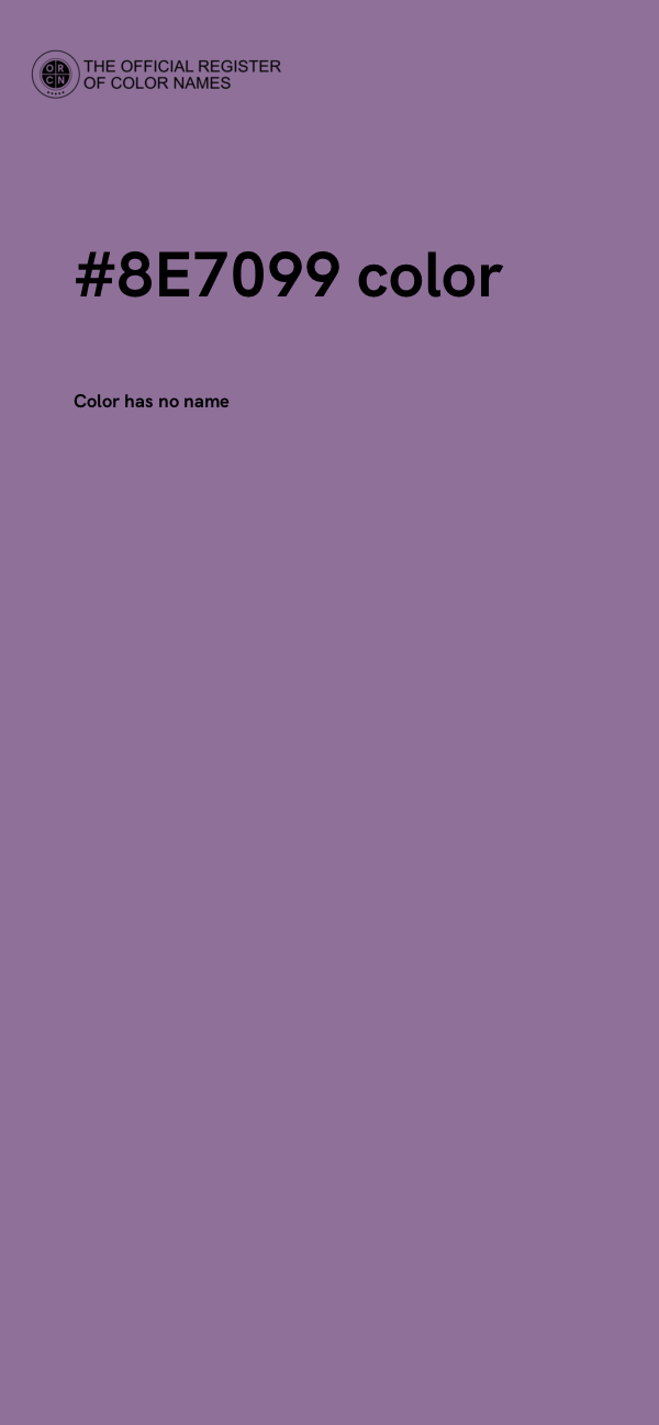 #8E7099 color image