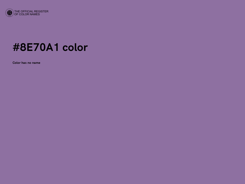 #8E70A1 color image