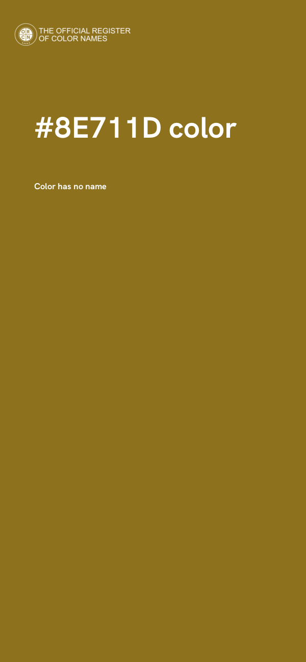 #8E711D color image