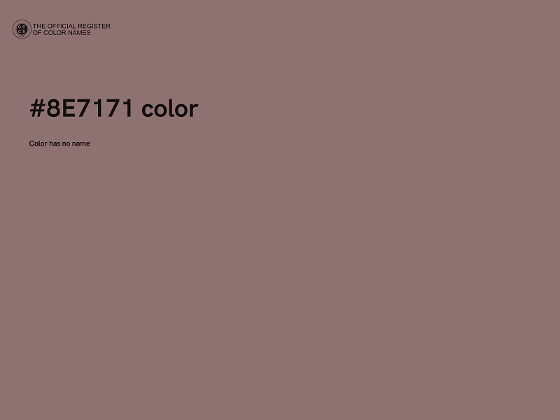 #8E7171 color image