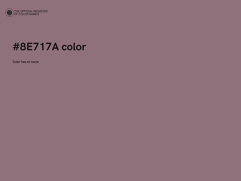 #8E717A color image