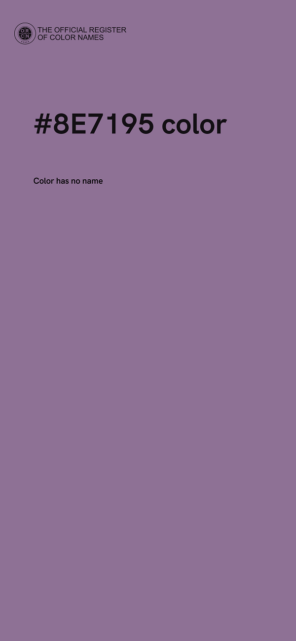 #8E7195 color image