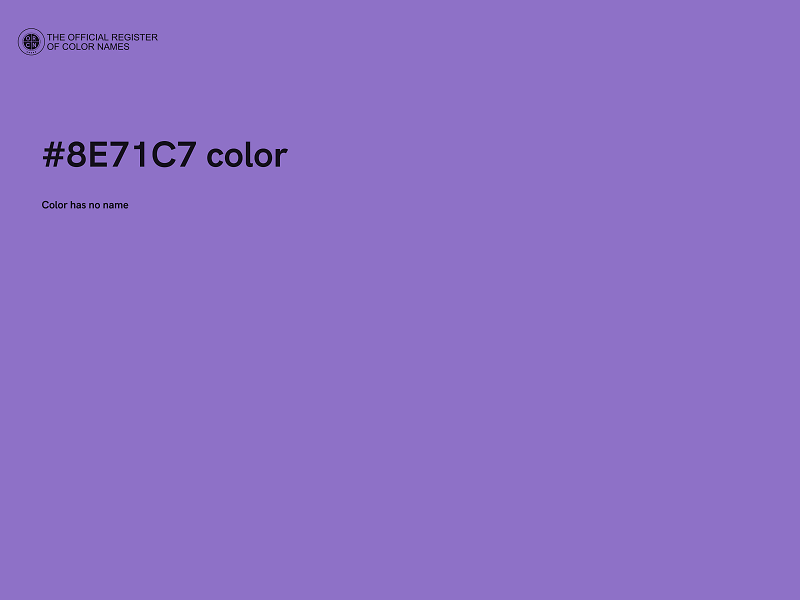#8E71C7 color image