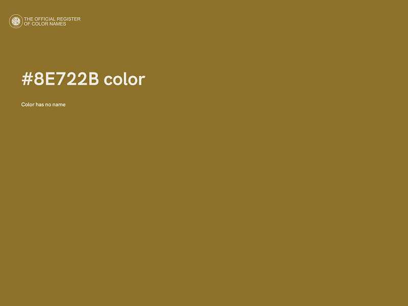 #8E722B color image