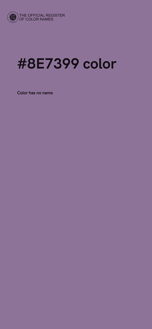 #8E7399 color image