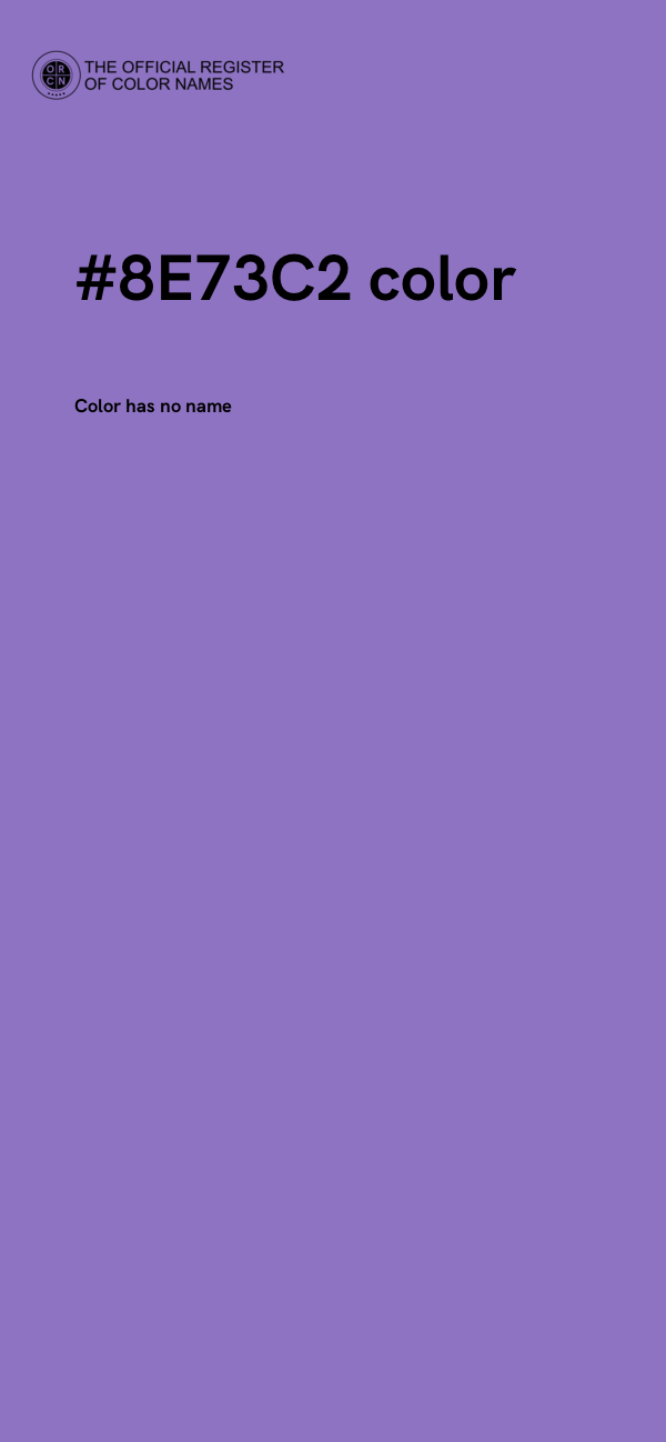 #8E73C2 color image