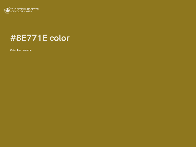 #8E771E color image