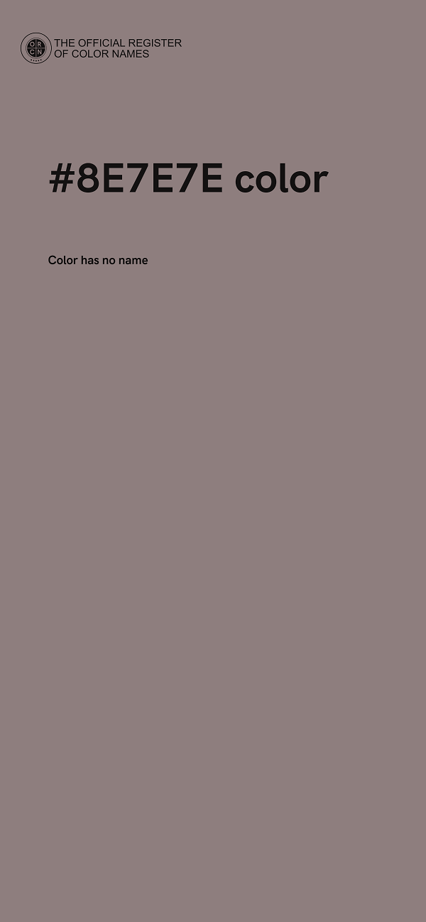 #8E7E7E color image