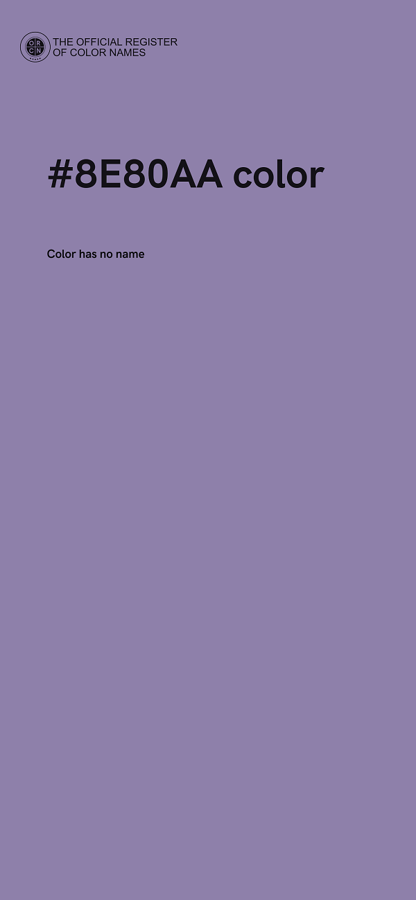 #8E80AA color image