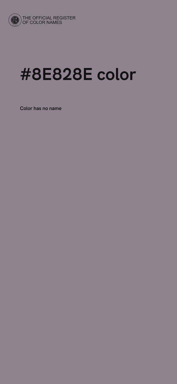 #8E828E color image