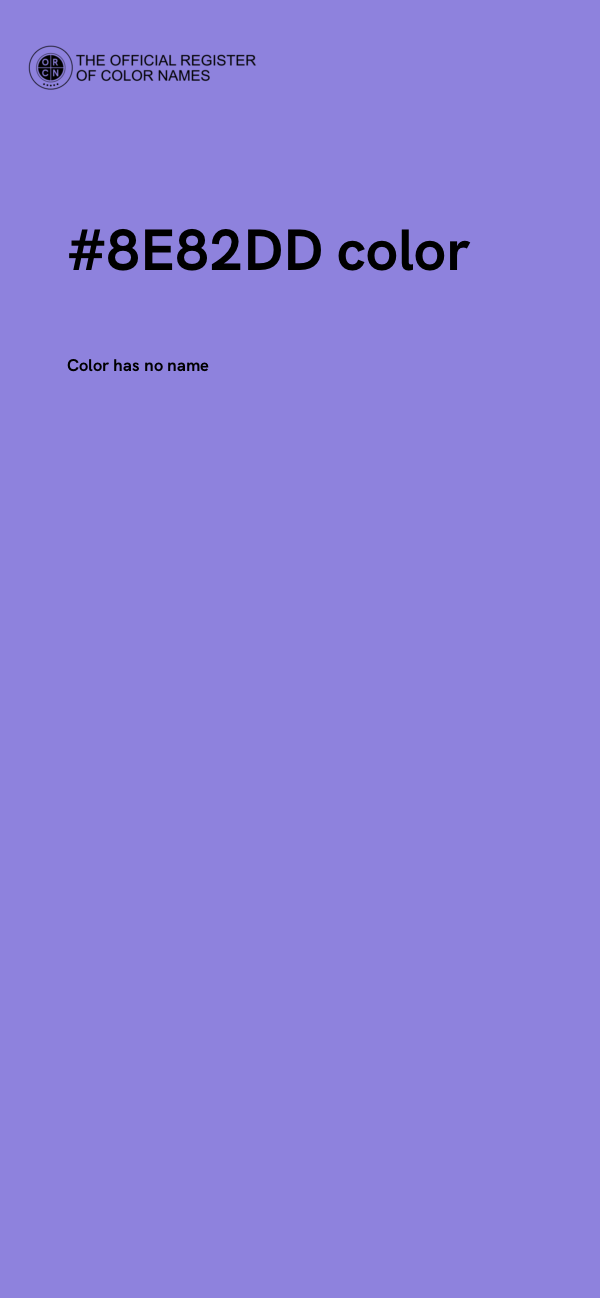 #8E82DD color image