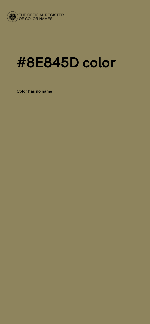 #8E845D color image