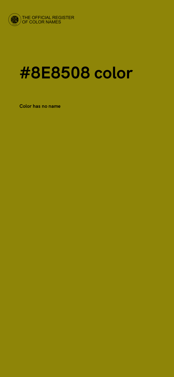 #8E8508 color image