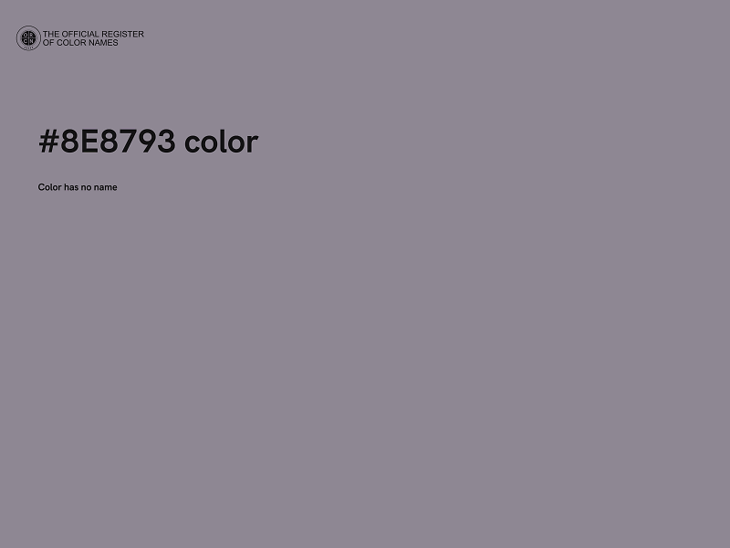 #8E8793 color image