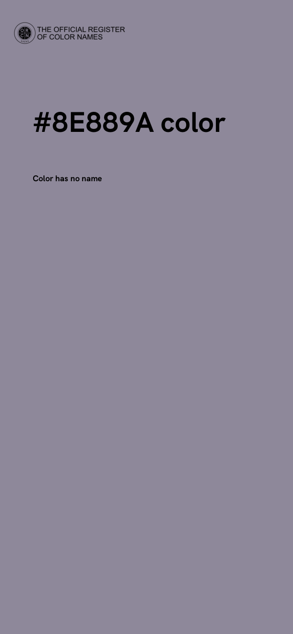 #8E889A color image