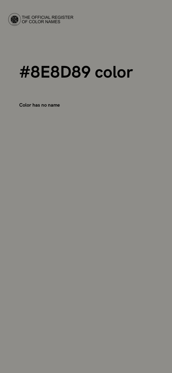 #8E8D89 color image