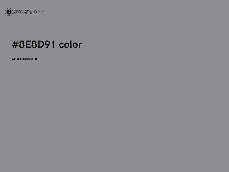 #8E8D91 color image