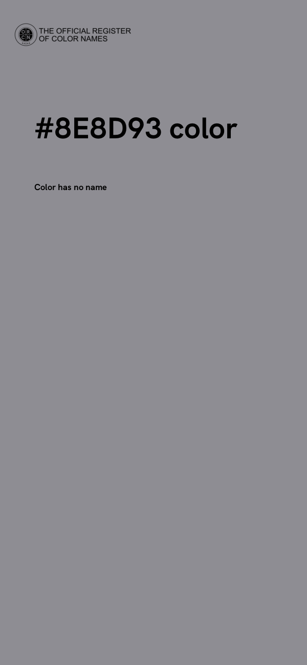 #8E8D93 color image